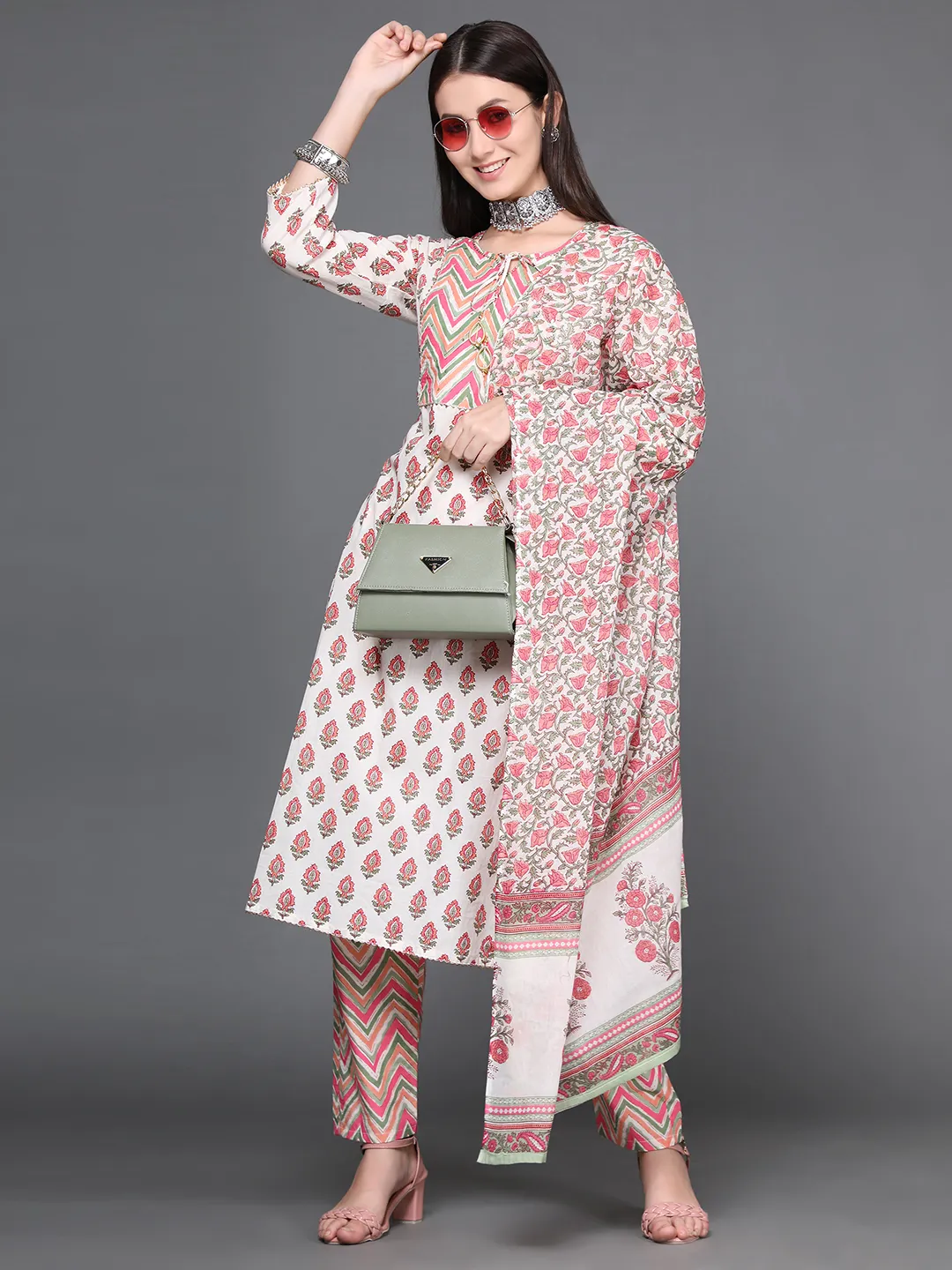 Buy Ziva Fashion Churidar Suits & Kurtas - Women